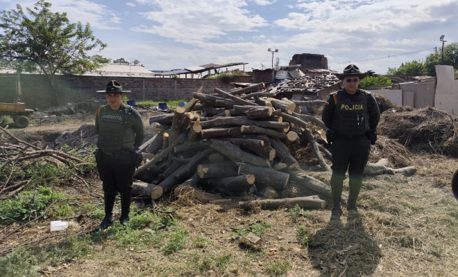 Ocho personas capturadas y maquinaria incautada por minería, explotación y aprovechamiento ilegal de recursos