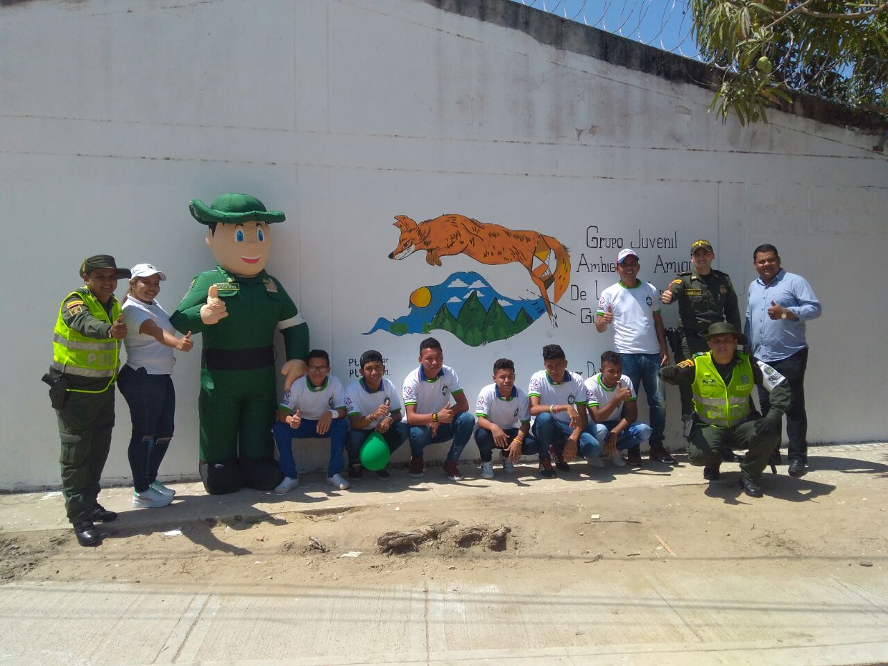 Participaron 90 estudiantes del plantel educativo San Juan Bosco