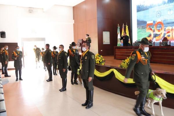 Celebración aniversario # 59 de la Escuela de Guías y Adiestramiento Canino 