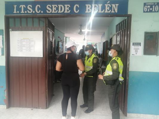 Resaltamos el trabajo del personal profesional y estudiantes para garantizar en el desarrollo de las elecciones