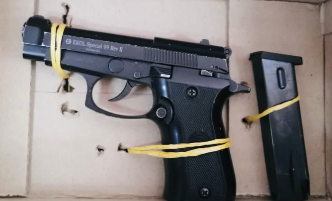 Arma incautada tras operativo 