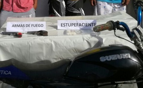 Investigadores de la Policía Nacional capturaron a dos presuntos asaltantes 
