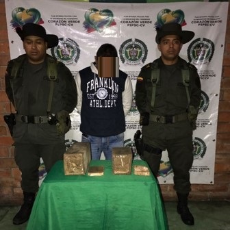 Lucha frontal contra el  micro-tráfico permite incautar 2 kilos de heroína.