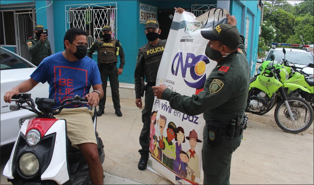 Trasladamos el Comando Situacional al Sector de las Palmas en el Departamento Archipiélago 