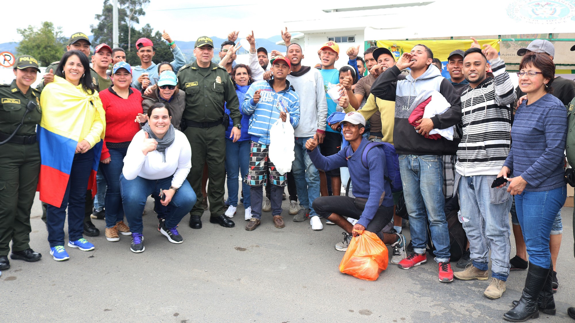 En carreteras de Nariño se beneficiaron a más de 500 Venezolanos 