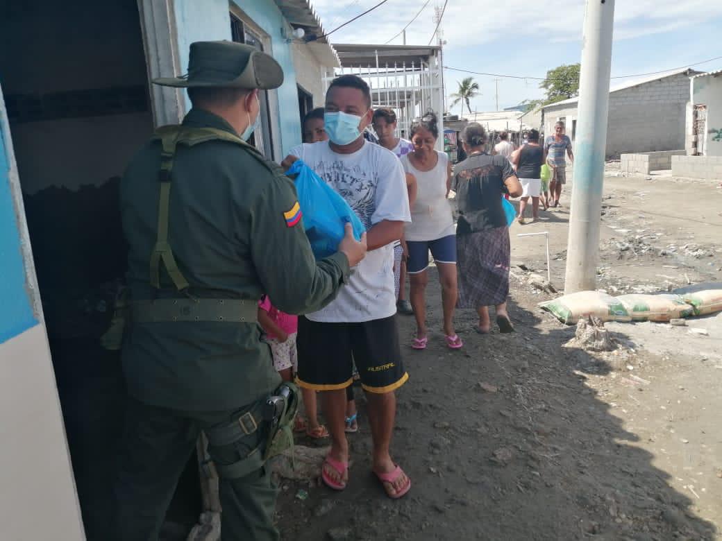 Entregamos ayudas a comunidad damnificada en San José del Guaviare, Magdalena y Santa Marta