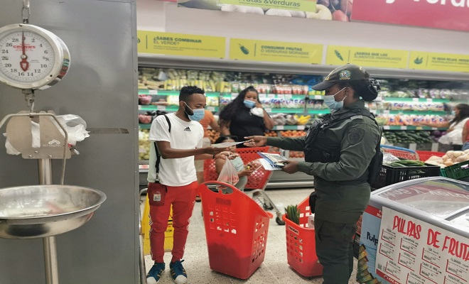 Balance positivo durante este mes en el Departamento de Policía Chocó.