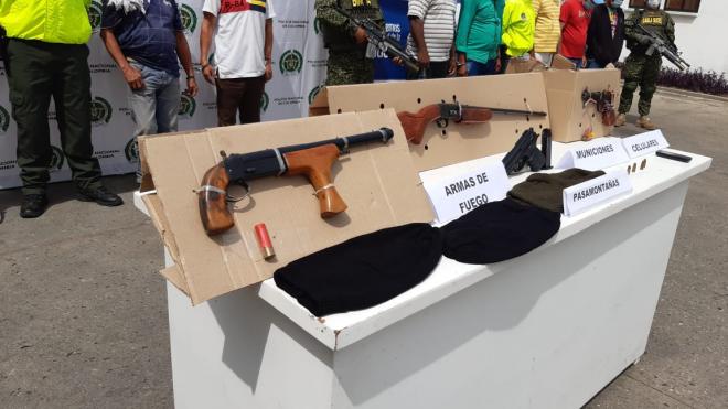 Bandas delincuencialesdedicadas al hurto de semovientes