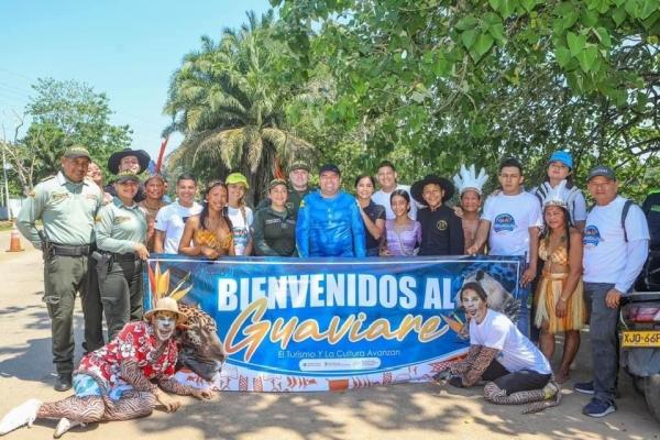 recibimiento a turistas 