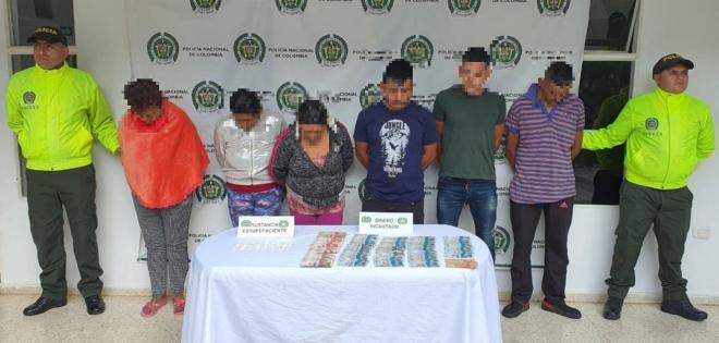 Capturadas 6 personas por tráfico de drogas