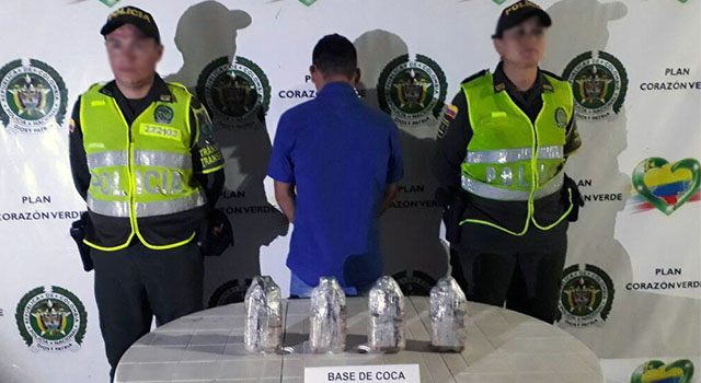 La Policía Nacional-saca de circulación-8 mil dosis personales-de-estupefacientes-en el Meta