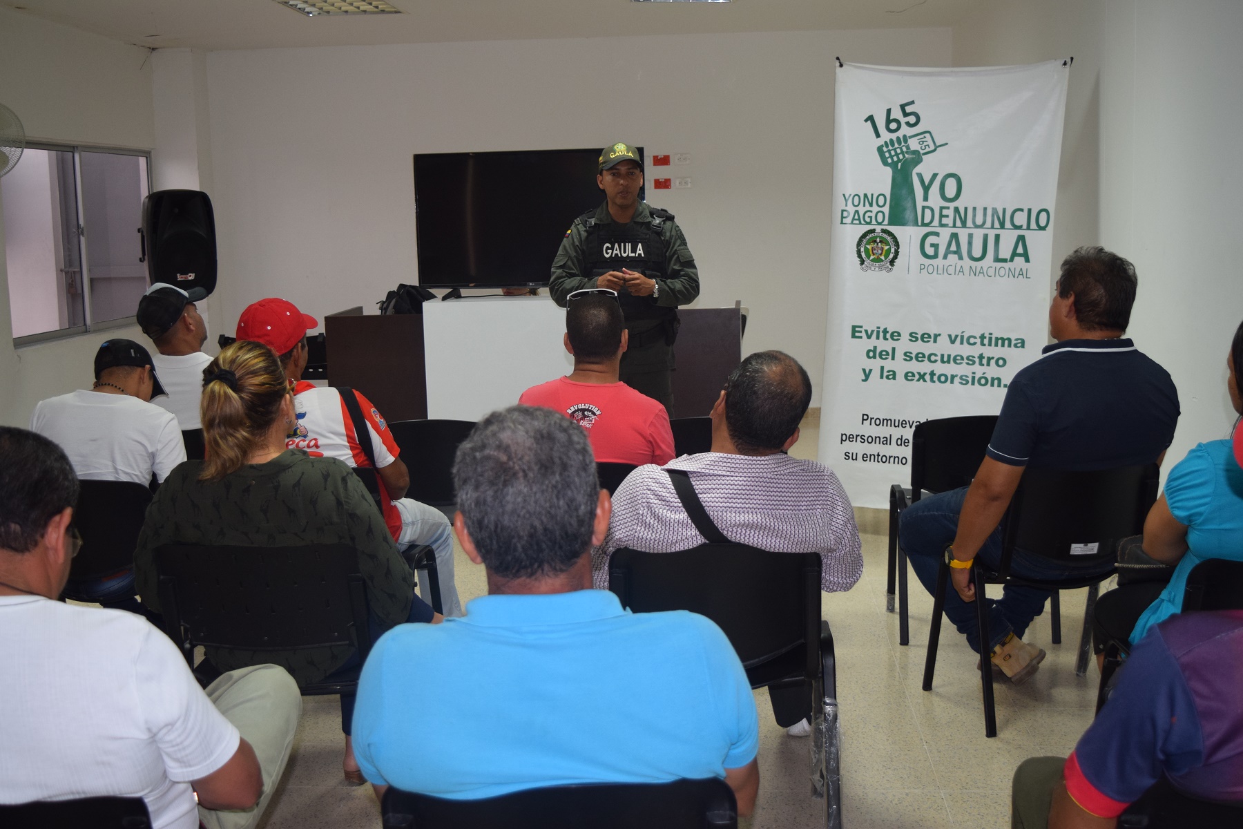 Apoyamos a los diferentes gremios con la campaña “Yo no pago, yo denuncio"