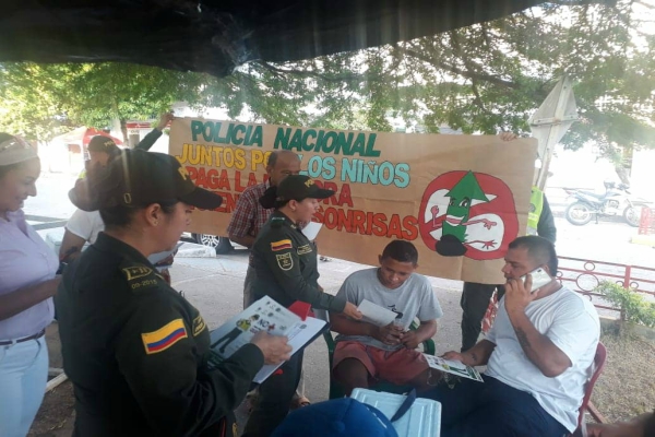 campaña preventiva del uso de la pólvora 