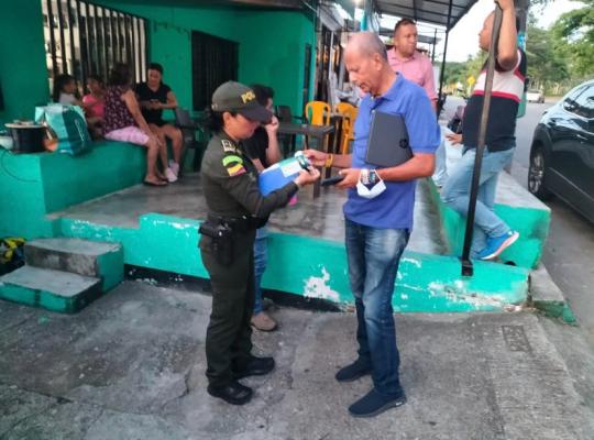 En Ibagué, la Policía continúa trabajando por la seguridad