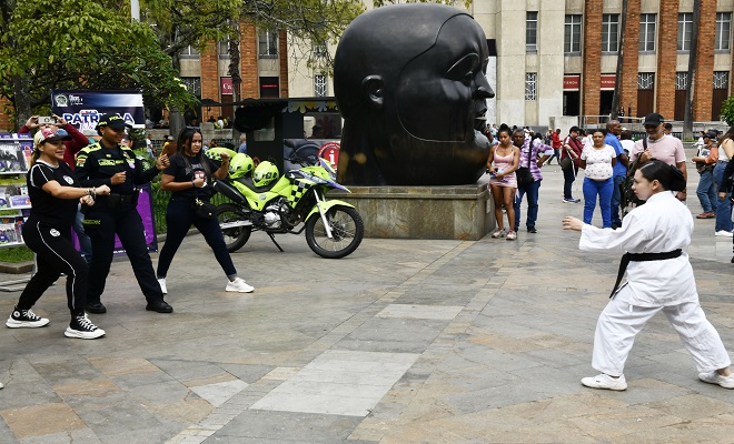 campaña preventiva en el plaza botero