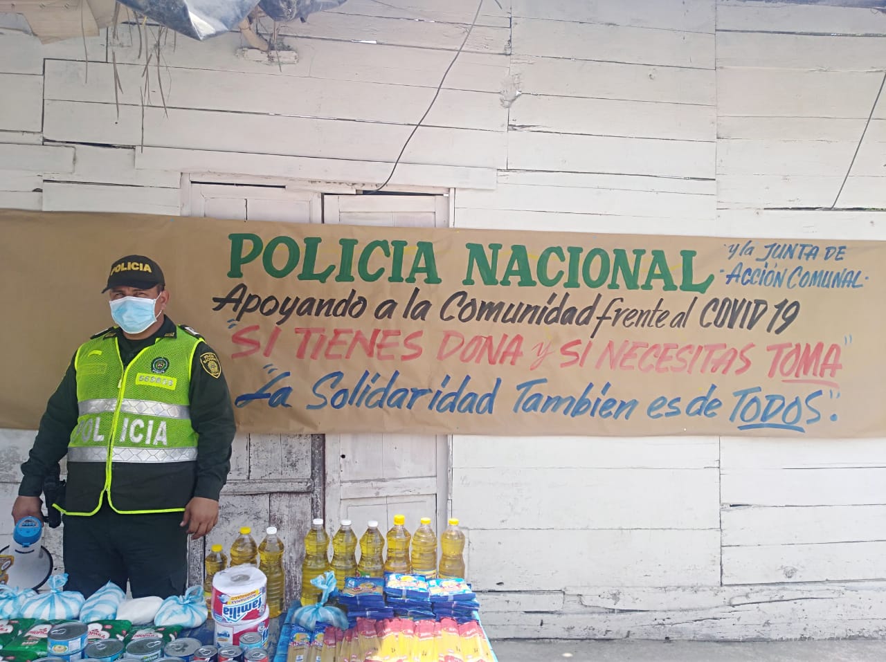 campaña-si tienes, dona y si necesitas, toma-zona bananera-gestion comunitaria-prevencion-magdalena