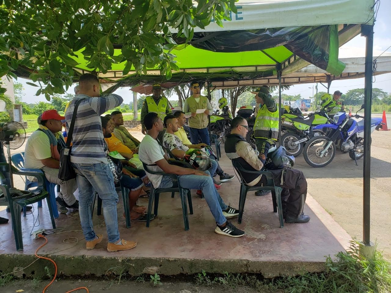 Proteja su vida en la vía, la recomendación del comando del Departamento de Policía Bolívar