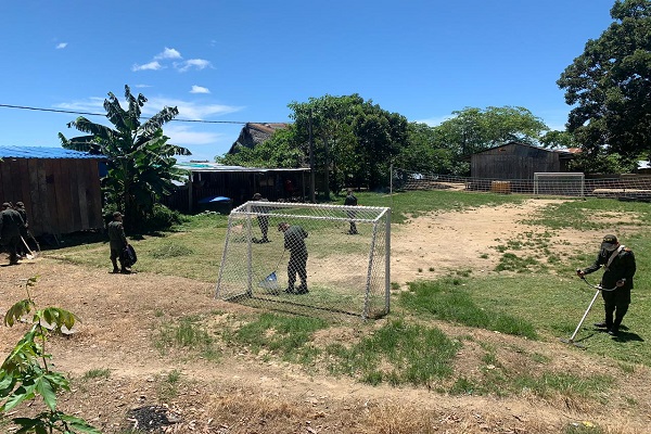 Una nueva cancha para Amanavén