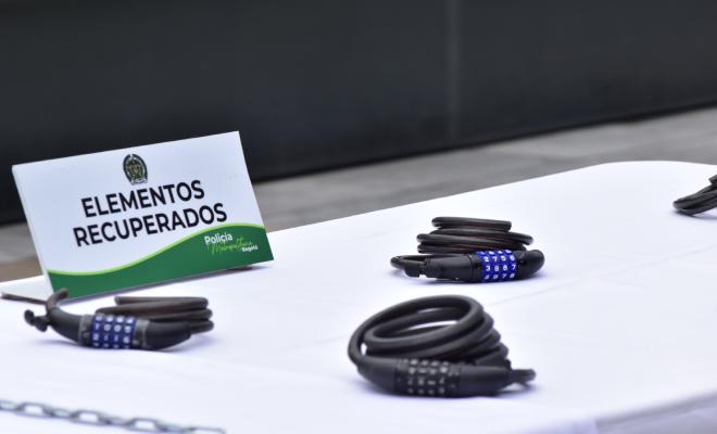 Elementos encontrados en allanamientos de "Los Vatos" y serian hurtados a ciudadanos con sus ciclas