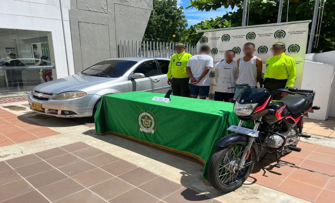 Entre los capturados se encuentra alias “Chatarra”, presunto autor material de este repudiado hecho.