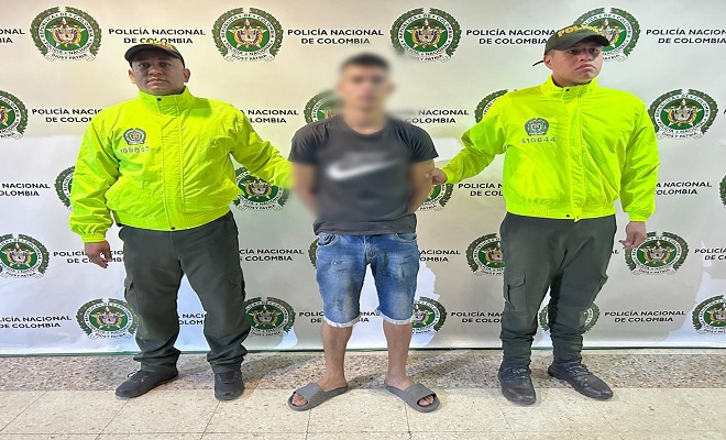 Policia Nacional captura a una persona conocida como lizandro