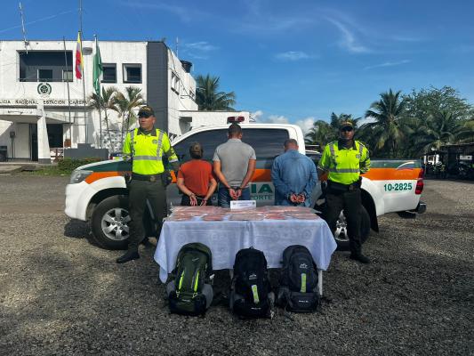 Captura por el delito de tráfico, fabricación o porte de estupefacientes