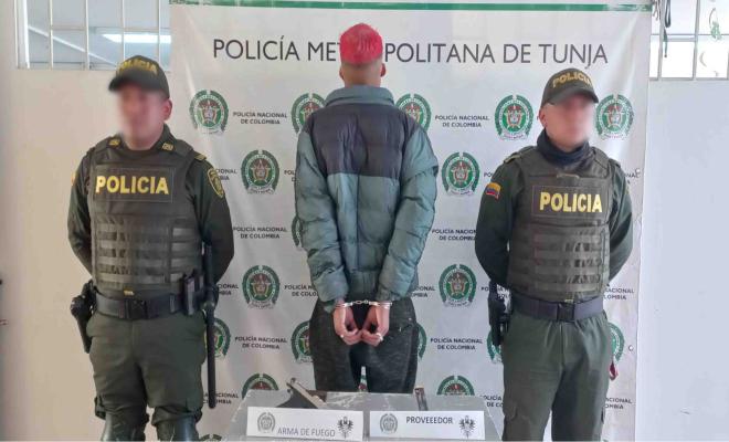  Captura por porte de arma de fuego 