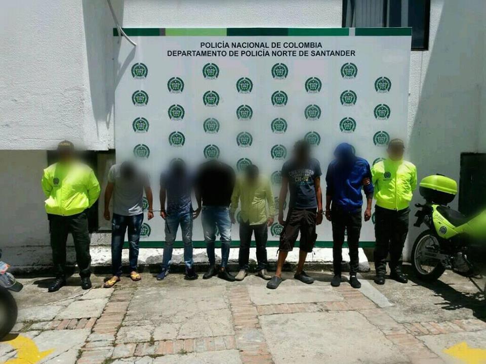 Desarticulamos banda delincuencial "anemona"