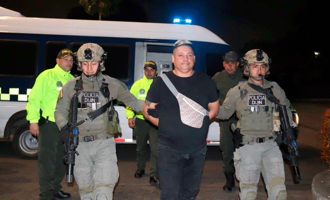 Capturamos a “Bayron”, integrante del estado mayor de las autodefensas gaitanistas de Colombia “AGC”