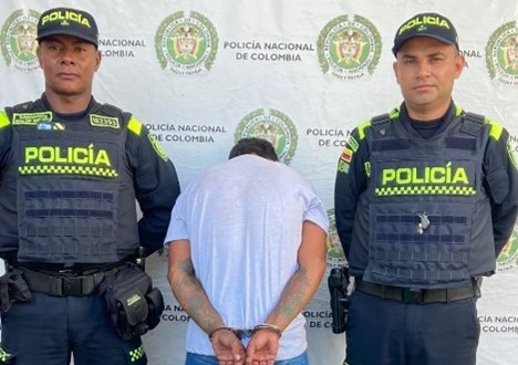 Un sujeto capturado por los delitos de tentativa de homicidio y porte ilegal de armas de fuego