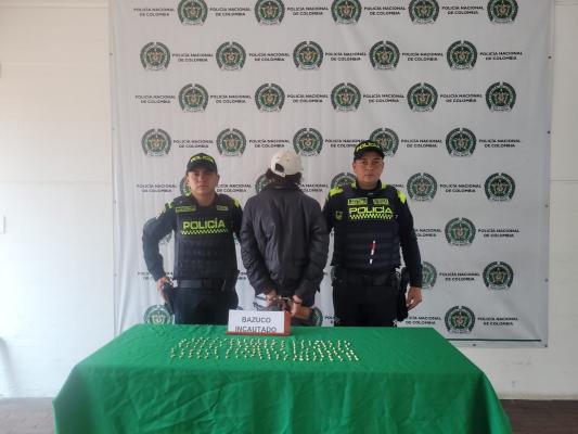 capturados dos expendedores de estupefacientes