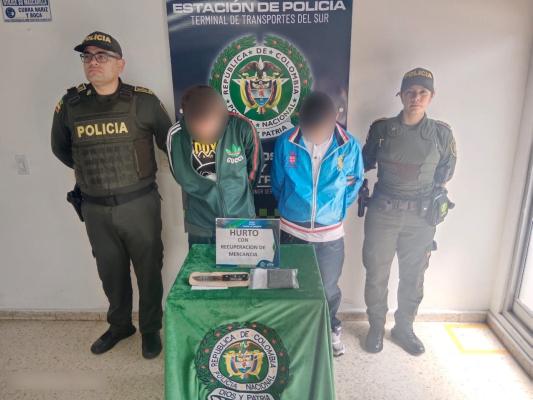 Cayeron delincuentes dedicados al  hurto