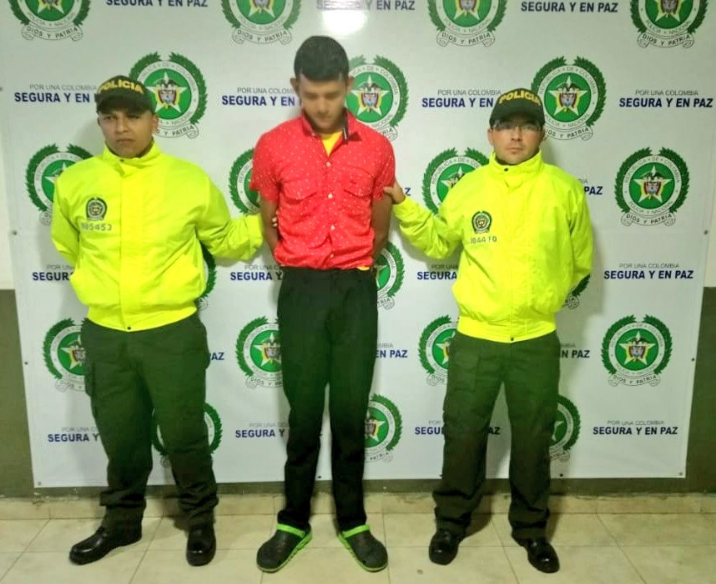 Capturado por porte ilegal de armas de fuego 