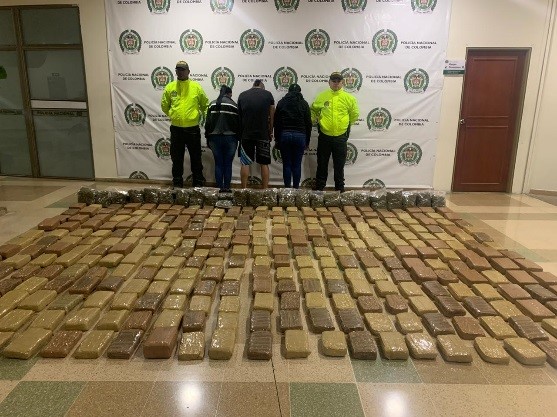 Capturamos por tráfico de estupefaciente.