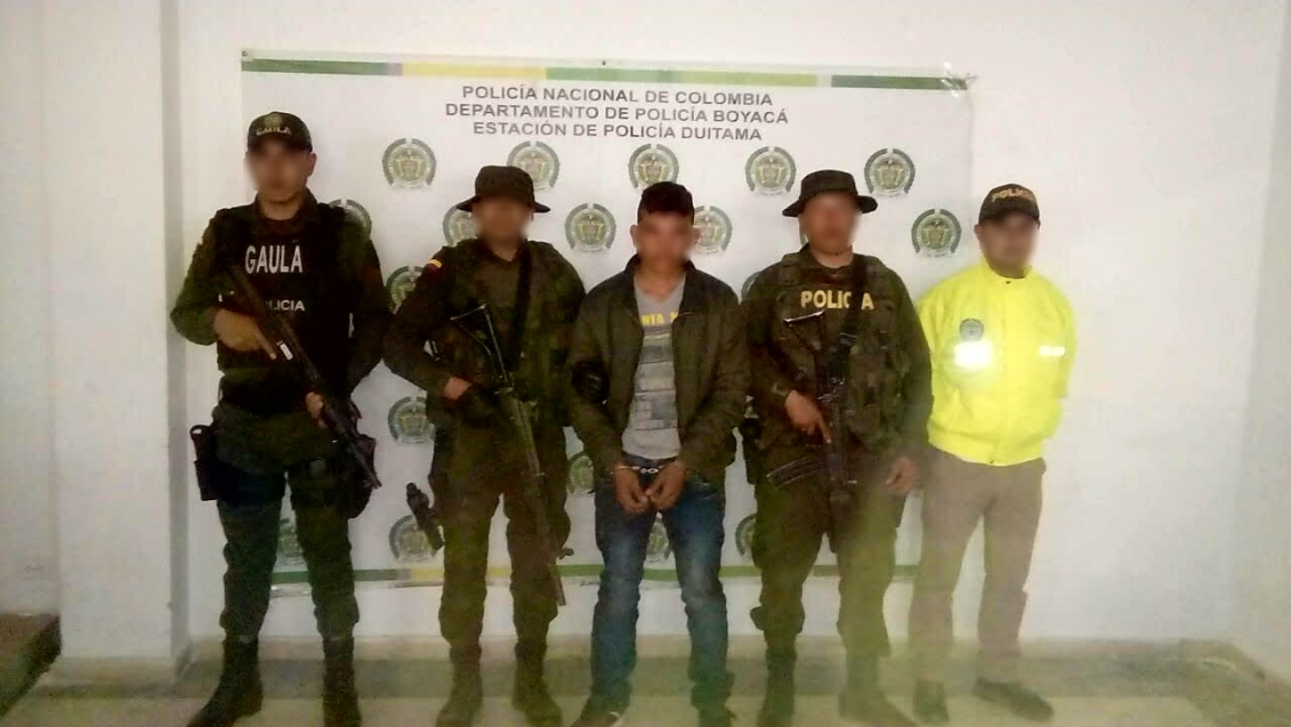 Capturado subversivo del ELN en Boyacá  