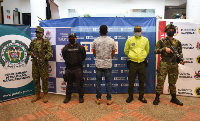 Capturado el “Zarco” cabecilla urbano del GAO Clan del Golfo