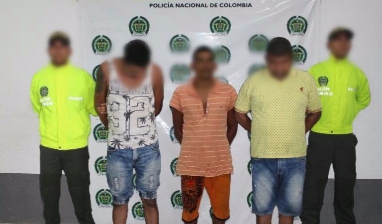 capturados-banda delincuencial-los primos-hurto de computadores en El Banco
