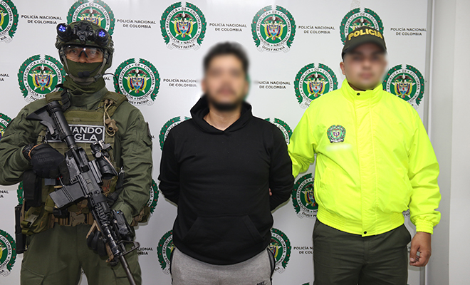 Un trabajo articulado con autoridades ecuatorianas permitió la ubicación y captura de “Junior”, hijo del excapo “El Alacrán”.