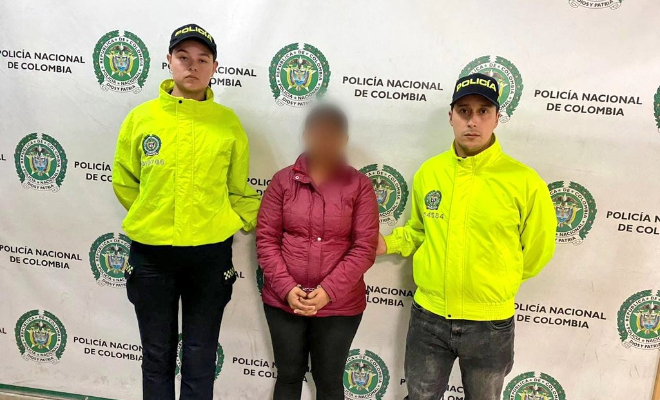 Captura de una mujer por el delito de acceso carnal abusivo con menor de 14 años