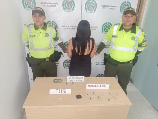 Captura e incautación de varios tipos de sustancias alucinógenas 