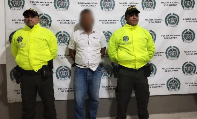 En El Carmen de Bolívar, es capturado un sujeto por el delito de abuso sexual contra menor de 14 años