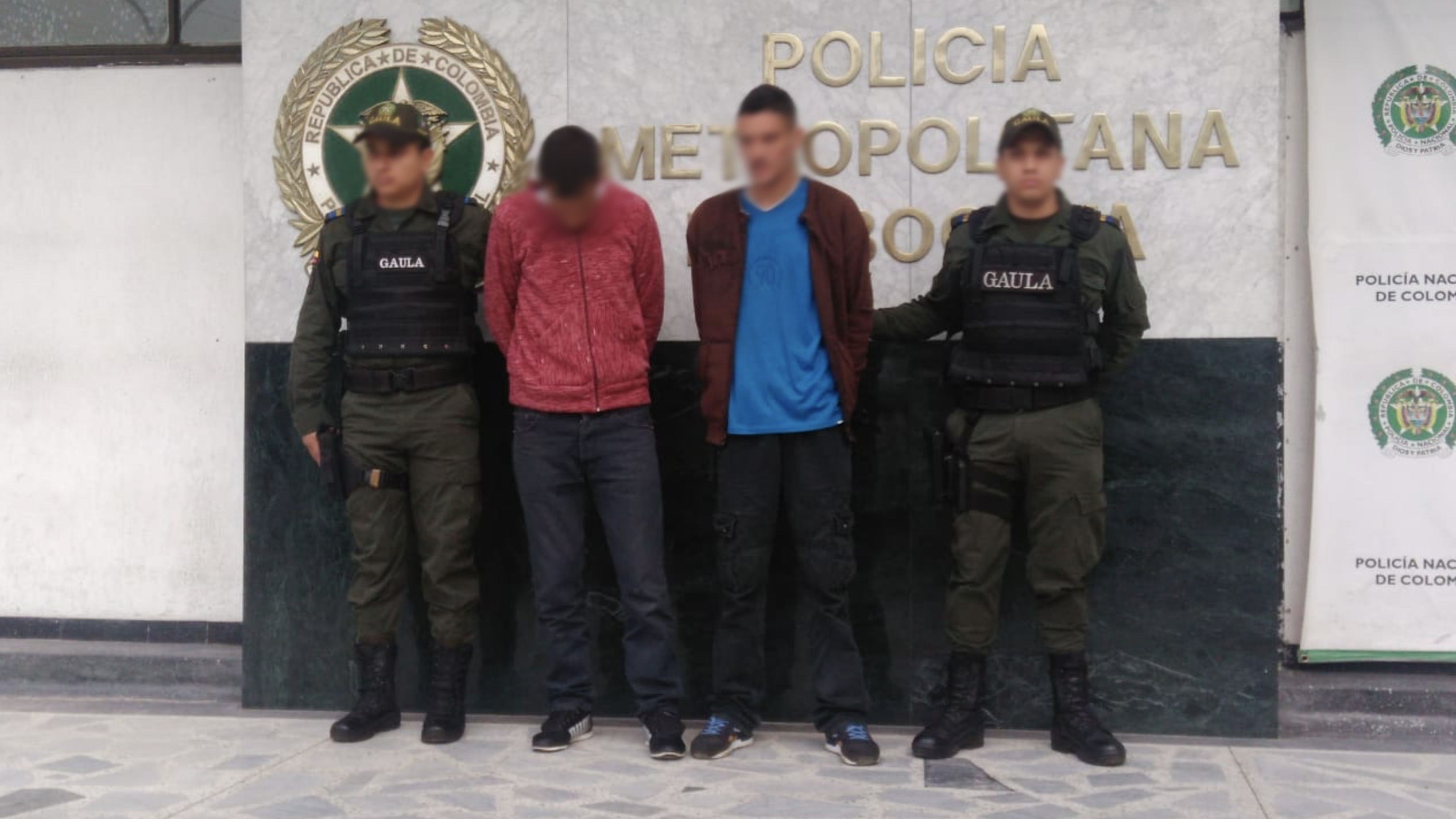 Capturada-extorsionistas-gaula-Bogotá