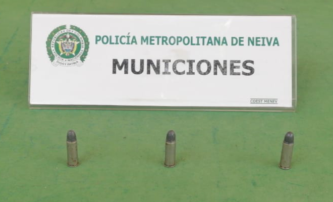 En el marco del plan semana santa "apasiónate por la vida", policía captura importante actor criminal con un arma de fuego