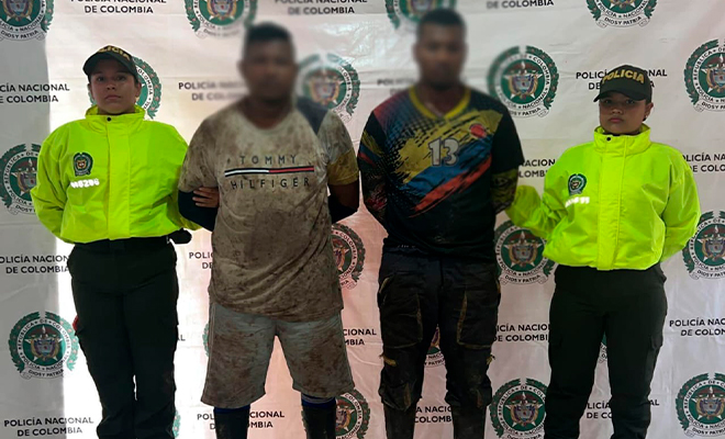 Capturados cuatro presuntos integrantes del Grupo Armado Residual Estructura 10 “Martín Villa”. 