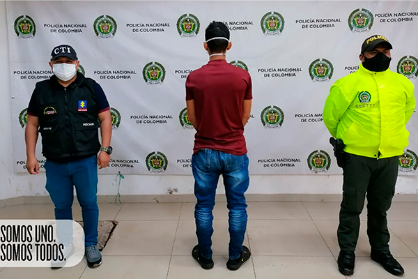 Captura por el delito de acceso carnal abusivo con menos de 14 años
