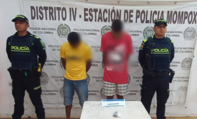 Captura por el delito de tráfico, fabricación y porte de estupefacientes