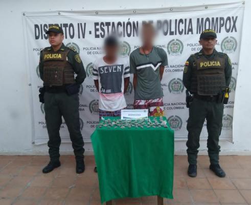 Captura por el delito de tráfico, fabricación y porte de estupefacientes