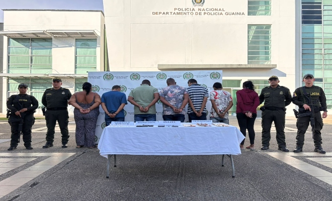 7 ciudadanos capturados 