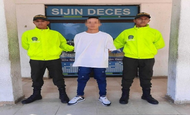 Capturado por el delito de violencia intrafamiliar agravado 