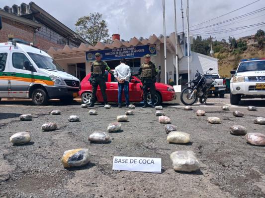 Despliegan acciones contra el tráfico de drogas en Nariño